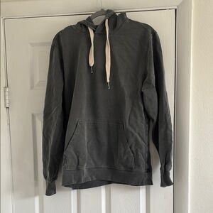 Buck Mason Charcoal Hoodie